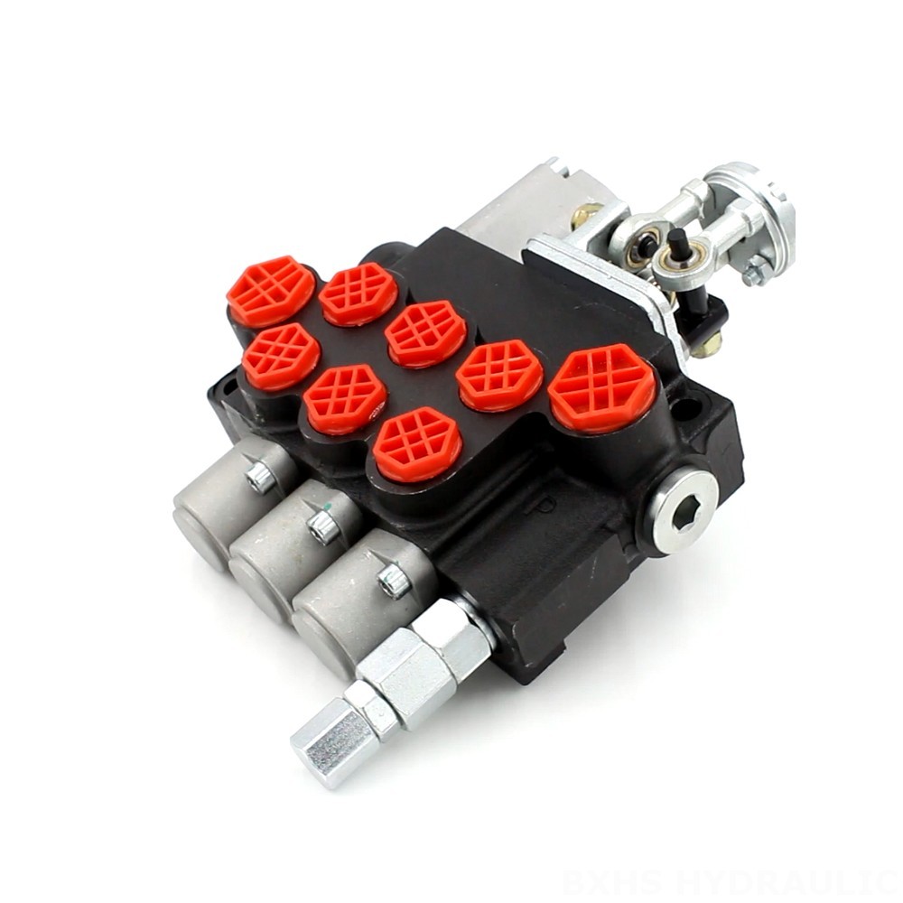 P40 Manual and Joystick 3 Spool Monoblock Directional Valve | Manufacturer & Global Supplier image